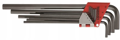 Teng Tools Inbussleutelset Lang 9 Delig Chroom-Vanadium