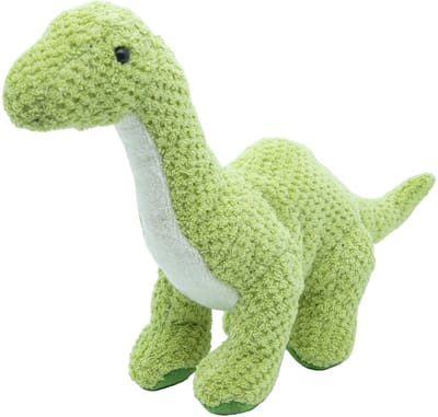 Cute since 1999 - Katoenen Knuffel Groene Dino - Staande Dino Speelgoed- Baby Knuffel - 36cm