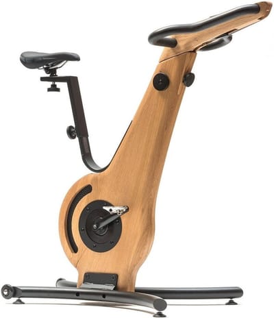 Nohrd Bike V2 Eiken - Indoor Bike - Eikenhout - Touchscreen
