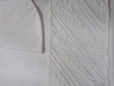 lakentje wieg 80x80 wit ruch +sloop plum plum babygoods