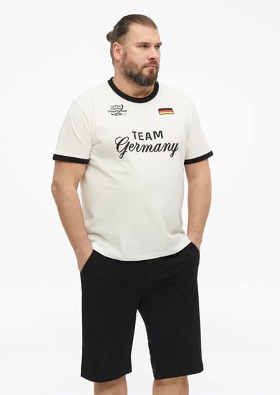 Zachte katoenen T-shirt met voorbedrukking en borduursel s.Oliver