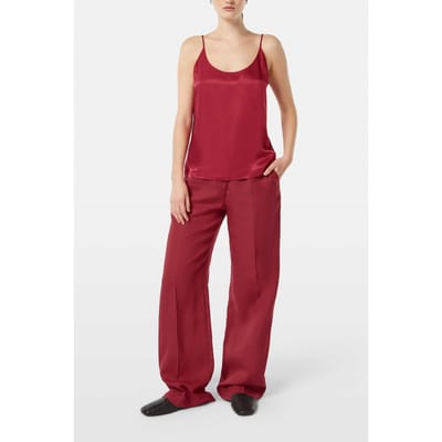 Scotch & Soda Jersey Woven Tank Abstract Sun Pink Taglia: 34 | Pantaloni da completo Outlet | Donna | Rosa