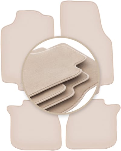 PREMIUM beige matten voor: Lancia Lybra sedan, stationwagen, SW 1999-2005