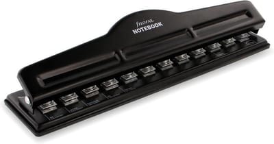 Filofax Notebook Perforator Multifit Zwart