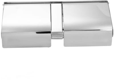 Dailygoods- Toiletpapierhouder Dubbel - Roestvrij Staal 304 - Waterdicht - Afsluitbaar - Inclusief Sleutels - Duurzaam Ontwerp - Toiletrolhouder