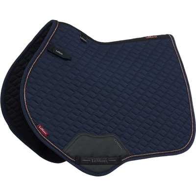 LeMieux Zadeldek Brilliance Close Contact Navy - L | Zadeldekje paard