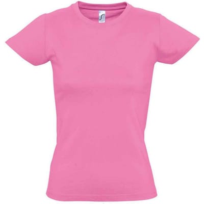 SOLS Dames/Dames Imperial T-shirt (Orchideeënroze)
