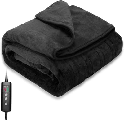 Elektrische Deken 160x130 cm met 10 Warmtestanden en Automatische Uitschakeling