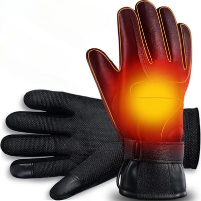 Verwarmde Handschoenen USB Oplaadbaar 3 Snelheden Elektrisch Verwarmd Touch Screen Waterdicht Voor Outdoor Fietsen Motor Skiën Vissen Werk Unisex