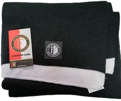 Feyenoord Roterdam - Sjaal - Zwart/Wit