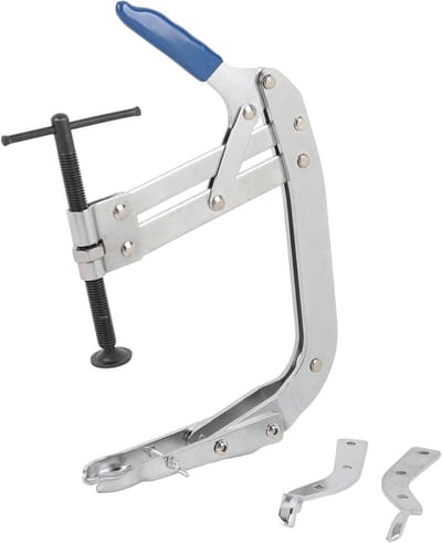 Klepveercompressor Gereedschap - Motor Reparatie Tool - Motoronderhoud Uitvoeren - Universele Capaciteit - 3 tot 6.5 Inch - Metaal