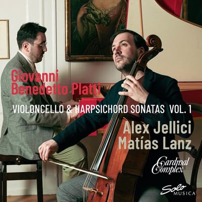 Alex Jellici & Matias Lanz - Platti: Violoncello & Harpsichord Sonatas Vol. 1 (CD)