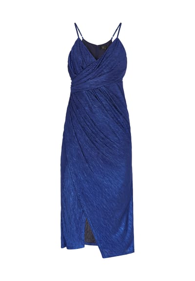 Faina Jurk Dames blauw
