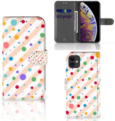 Apple iPhone 11 Telefoon Hoesje Dots