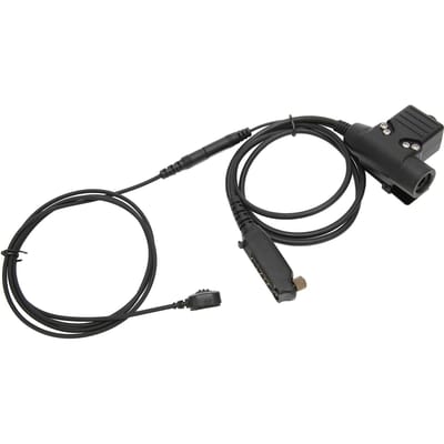 U94 PTT Plug and Play Headset PTT Adapter met Vingermicrofoon voor Sepura Stp8000 Stp8030 Stp8035