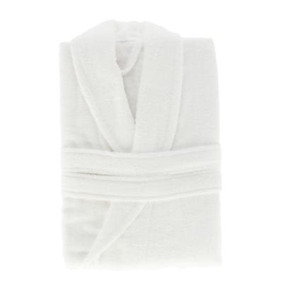 Ten Cate Badjas - Dames - Heren - Badstof - Katoen - Wit - L/XL