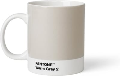Pantone Koffiebeker - Bone China - 375 ml - Warm Gray 2 C