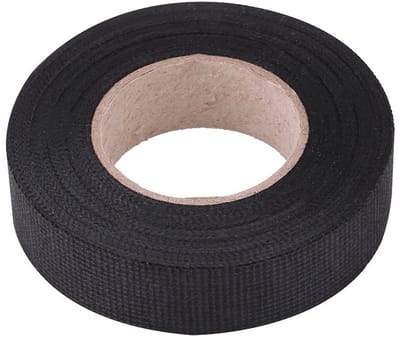 Zwarte Isolatietape voor Isolatie, Reparatie en Elektrische Toepassingen - 19 mm x 15 m, Sterke Textieltape voor Diverse Klussen