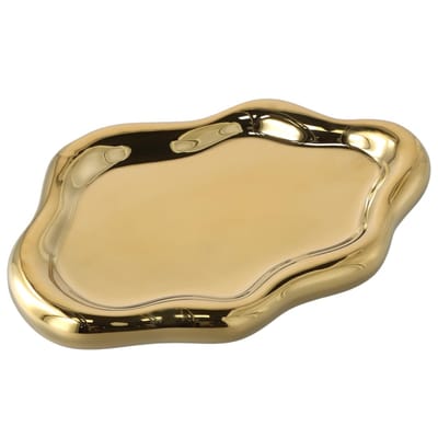 Dailygoods- Sieradendienblad Keramiek - Sieradenbord - Ringschaal - Horloge/Sleuteldienblad - Onregelmatige Sieradenschaal - 23x17x4,5 cm