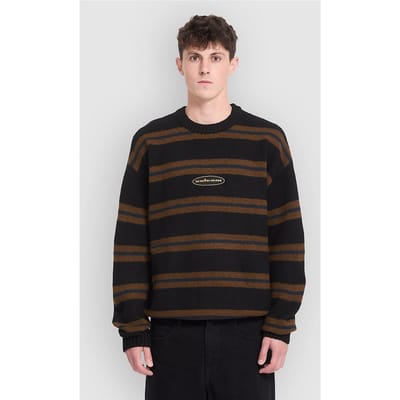 Volcom Striperstand Gebreide Trui zwart