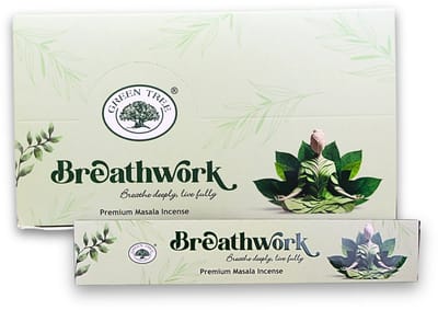 Green Tree Breathwork wierook 15 grams - doos van 12 st.