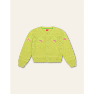 Oilily Vruity Vest- maat104/4yr Limeade