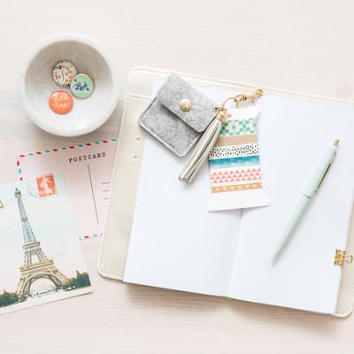 We R memory keepers - Washi Spool Sleutelhanger