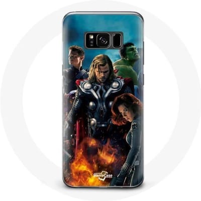 Coque pour Samsung Galaxy S8 Avengers film de super héros