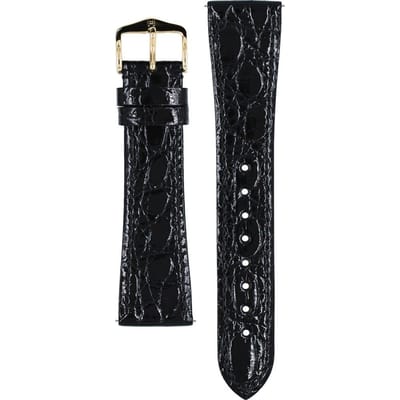 Hirsch 01808050-1-22 Genuine Croco Horlogeband
