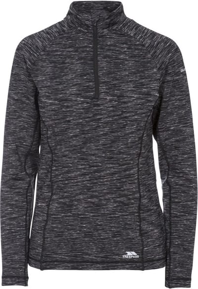 Trespass dames-shirt met lange mouwen Edith - Female Active Top Grey Marl