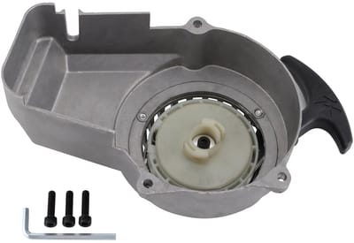 Dailygoody - Vervangende Trekstarter - Recoil Starter - Premium kwaliteit - Geschikt voor 2 Stroke 49cc Mini Off Road Quad - Onderdeel voor Scoote...