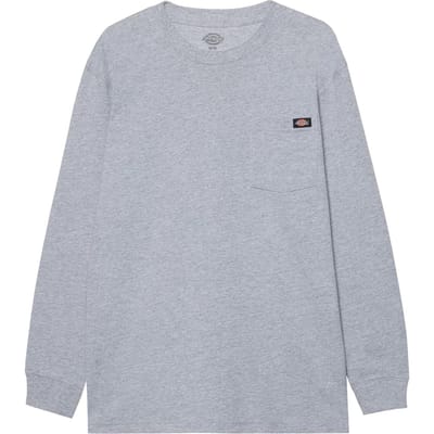 Dickies Heren Luray Pocket T-shirt met lange mouwen (Houtskool)