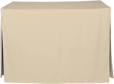 Tafelkleed Rechthoekig - Tafelbedekking Tafeldoek - Feestelijke Tafel Dekken - Morsbestendig Vlekkenbestendig - 122 x 122 cm - Beige