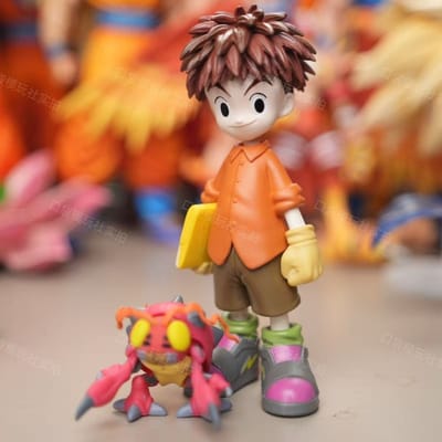 Anime Digimon Adventure Figuur Izumi Koushiro Tentomon Actiefiguren PVC Beeld Collectie Model Speelgoed Cadeaus orange