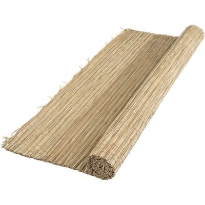 Canisse de Carex Naturel - 100% Occultant - 1x3m - Épaisseur 6/7mm - NATURE