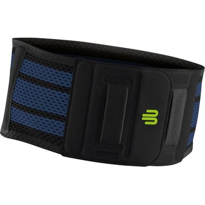 Bauerfeind Sports Back Support Rugbandage-Zwart,Donkerblauw