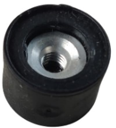 Deurvastzetter Rubberdop Zwart Tbv Ze-Serie (Onder)