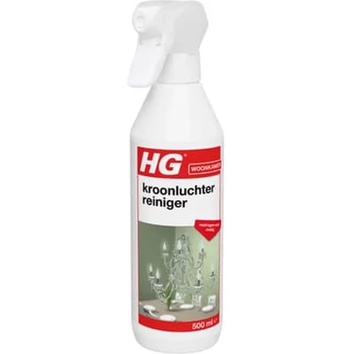 HG - Woonkamer - Kroonluchterreiniger - Zonder Nadrogen - 500 ml - 1 stuk