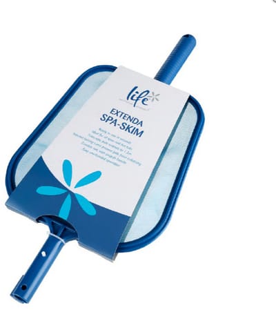 Life Extenda Spa-Skim - Spa bodemschepnet/skimmernet - Telescopische steel - 1,2 m - Voor drijvend vuil