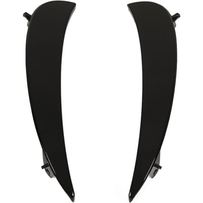 Glanzend Zwart Voorbumper Mistlamprooster Luchtinlaat Sierlijsten Vervanging voor Benz E?Klasse W213 C238 AMG Line black