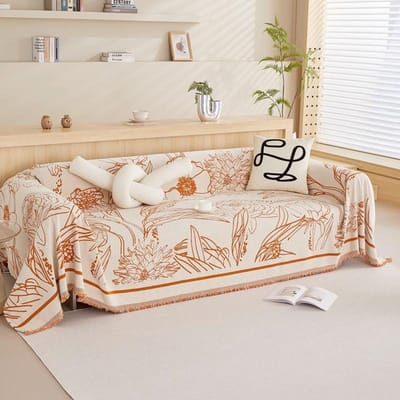 Plant Sofa Hoes Handdoek Chenille Verdikt Antislip Anti-Krassen Eendelig Sofa Kussen Doek Volledige Hoes Sofa Hoes 180*130