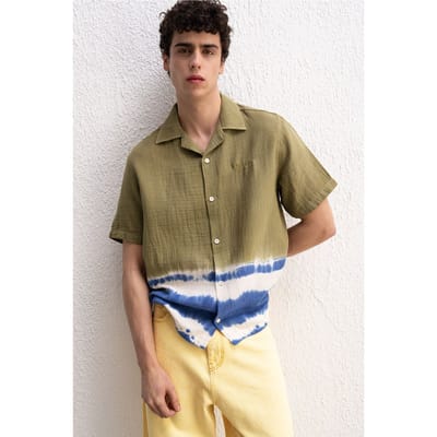 Korte Mouwen Tie-Dye Shirt