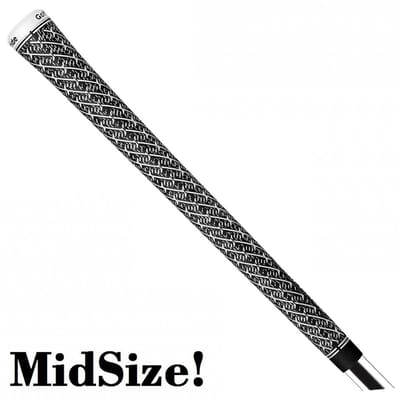 GolfPride Z-Grip MIDSIZE Grip - Zwart Wit