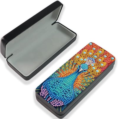 Diamond Painting Brillenkoker Set - Knutselpakket voor Gepersonaliseerde Etui