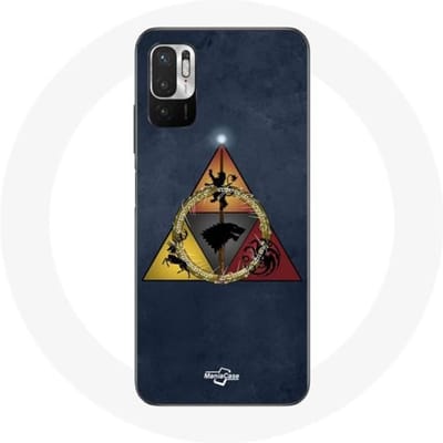 Coque - Game of Thrones - Poco M3 Pro - Rigide - Triangle Logo Baratheon - Mixte