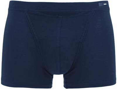 HOM Tencel soft comfort boxer briefs HO1 (1-pack) - heren boxer kort met horizontale gulp - donkerblauw