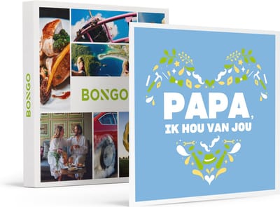 Bongo Bon -Voor De Beste Papa- Cadeaukaart