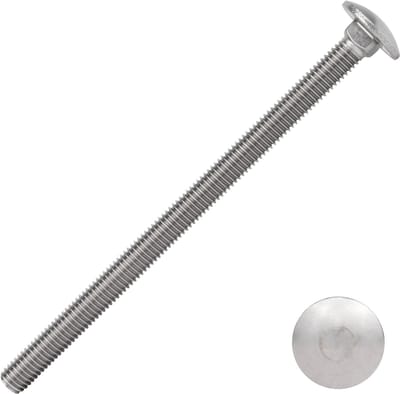 Wovar Slotbouten RVS M8 x 130 mm | 25 stuks