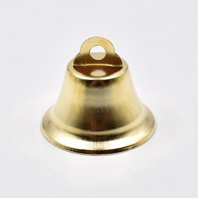 Klokken 100 stuks - Gouden Vintage Klokken - Kerstdecoratie - Windbel Hanger - Huisdierbel - Doe-het-zelf Kunsthandwerk - Decoratieve Belletjes