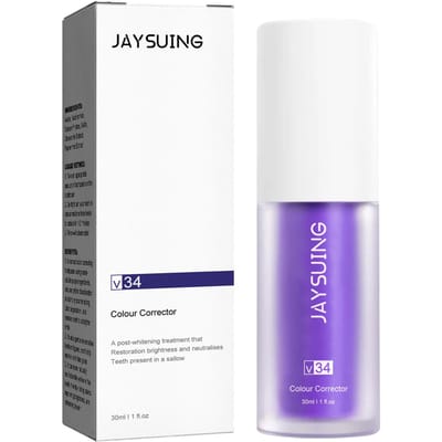 Dentifrice réparateur pour les dents Nettoyage et blanchiment Élimination des taches violet